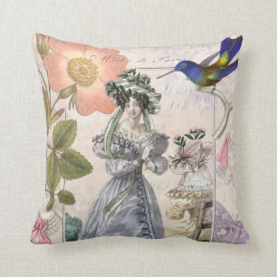Modes de Paris Biedermeier Dames in Pet Kussen
