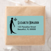 Modes Moi ~ 8 Étiquettes de adresse / 2" x 3 3/4" (En situation)