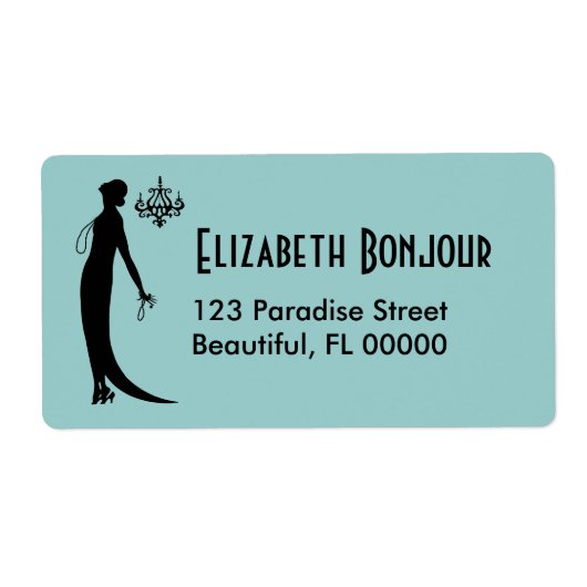 Modes Moi ~ 8 Étiquettes de adresse / 2" x 3 3/4" (Devant)
