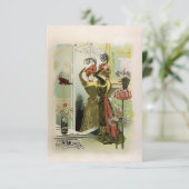 Modes Parijs - Uitnodigingen / RSVP #18 (Staand voorkant)