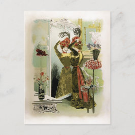 Modes van Parijs ~ Briefkaart / Uitnodiging / RSVP