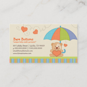 Modes Visitekaartjes van bakflesjes Baby