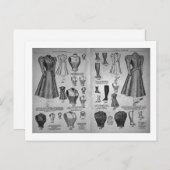 Modes voor fietsen -  catalogus briefkaart (Voorkant / Achterkant)