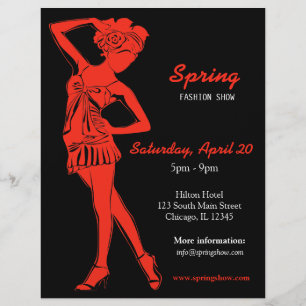 Modeshow (Firebrick) Flyer