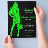 Modeshow (Lime) Flyer (Hand)