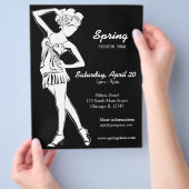 Modeshow (Wit) Flyer (Hand)