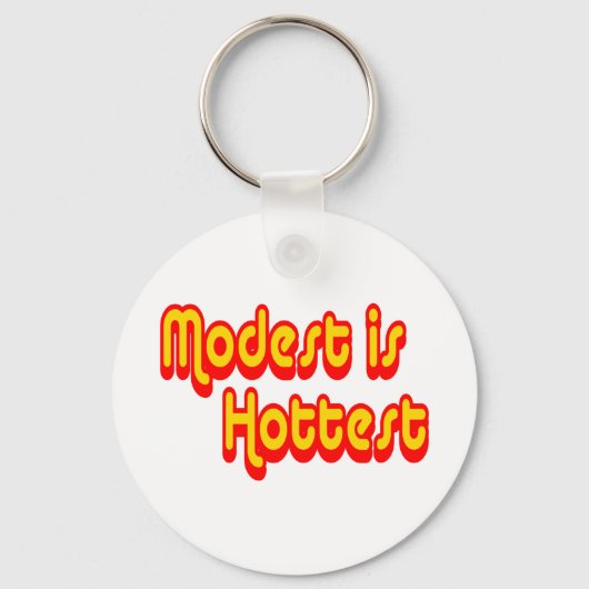 Modest is Hottest Sleutelhanger (Voorkant)