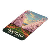 Modesto California Central Valley Magneet (Linkerzijde)