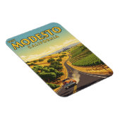 Modesto California Central Valley Magneet (Rechterzijde)