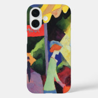 Modevenster door August Macke, Vintage Fauvism