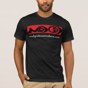 ModGod Controllers T-Shirt voor- en achterwit pr