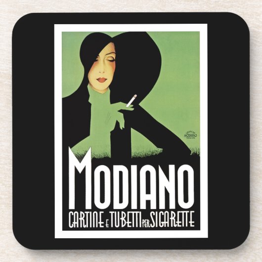Modiano Cigarette Papers Bier Onderzetter (Voorkant)