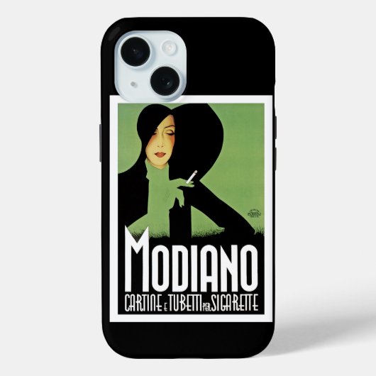 Modiano Cigarette Papers Case-Mate iPhone Case (Achterkant)