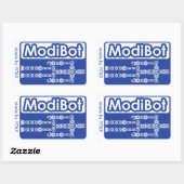 ModiBot 'Construisez votre propre' Stickers Figuri (Feuille)