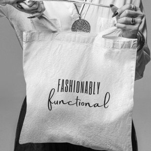Modieus functioneel stijlvol modern cadeau tote bag
