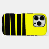 Modieus streepontwerp Case-Mate iPhone case (Achterkant (horizontaal))