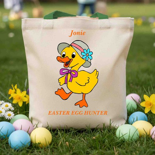 Modieuze Chick Easter Egg Hunt Tote Bag
