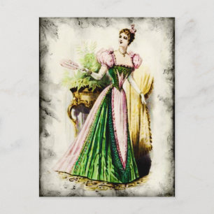 MODIEUZE DAMES VINTAGE 84 BRIEFKAART