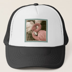 modieuze flamingo trucker pet