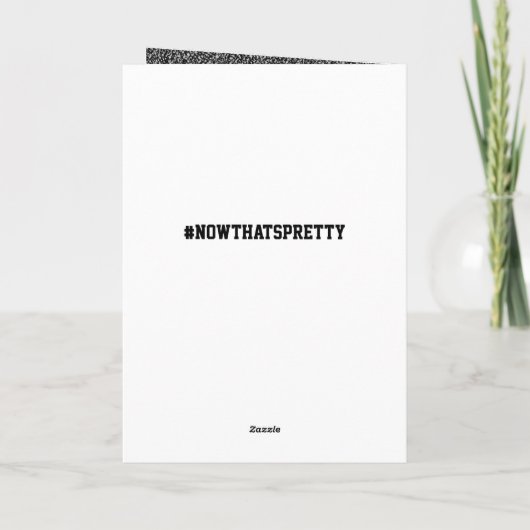 Modieuze gepersonaliseerde gelukkige nieuwe kaart (Achterkant)