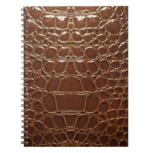 Modieuze huid: trendy stijlconcept. notitieboek