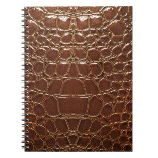 Modieuze huid: trendy stijlconcept. notitieboek