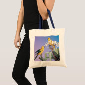 Modieuze papegaai canvas tas (Voorkant (product))
