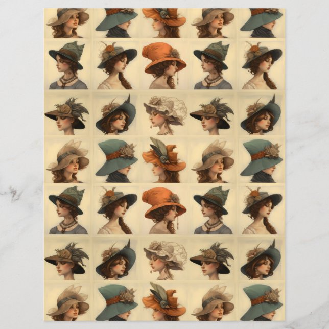 Modieuze pet dames SCV 3 (Voorkant)