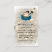 Modieuze Selfie Meisje Visitekaartje (Achterkant)