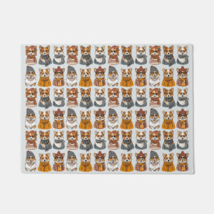 Modieuze Welsh Corgi Honden Deurmat