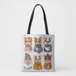 Modieuze Welsh Corgi Honden Draagtas