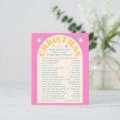 Modifiable, cookie de Noël, Carte de jeu de vacanc (Debout devant)