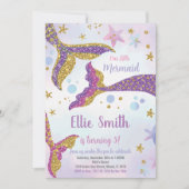 Modifiable sous la carte Sea Party avec arc-en-cie (Devant)