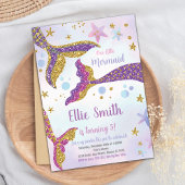 Modifiable sous la carte Sea Party avec arc-en-cie