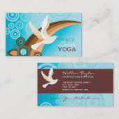 Modification - carte de visite de coutume de yoga (Devant / Derrière)
