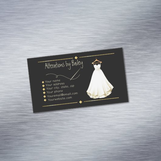 Modification de couture sur mesure Carte de visite (In Situ)