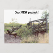 Modification des cartes postales d'adresse (Devant)