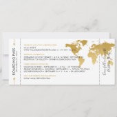 Modification des plans Carte d'or Embarquement Mar (Dos)