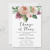 modification des plans faire-part de mariage des f (Devant)