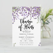 modification des plans lavender faire-part de mari (Debout devant)