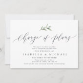 Modification Des Plans Reporté Faire-part Mariage (Devant)