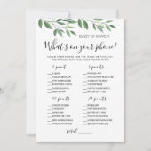 Modifier Ce qui se trouve sur votre carte de Baby (Devant)