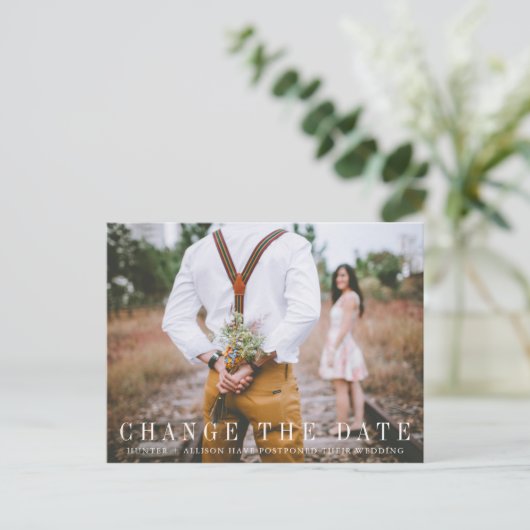 Modifier la carte de date (Debout devant)