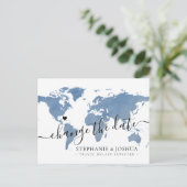 Modifier la carte de mariage de destination report (Debout devant)