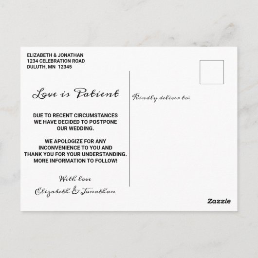 Modifier la carte postale Date Sunset Palm Tree Be (Dos)
