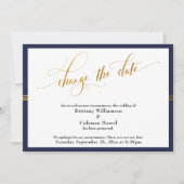 Modifier la date Elegant Navy avec la carte Gold S (Devant)