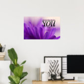 Modifier la vie Motivation Poster Imprimer (Bureau à domicile)