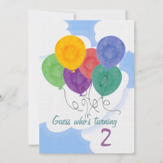 Modifier l'âge Invitation de fête d'anniversaire (Devant)