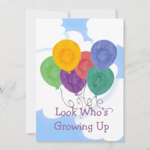 Modifier l'âge Invitation de fête d'anniversaire