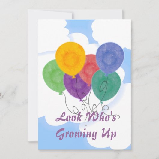 Modifier l'âge Invitation de fête d'anniversaire (Devant)